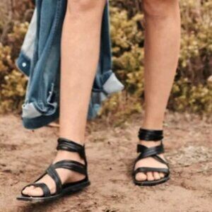 Garnet Hill Giselle Italian Strappy Gladiator Sandal US 8